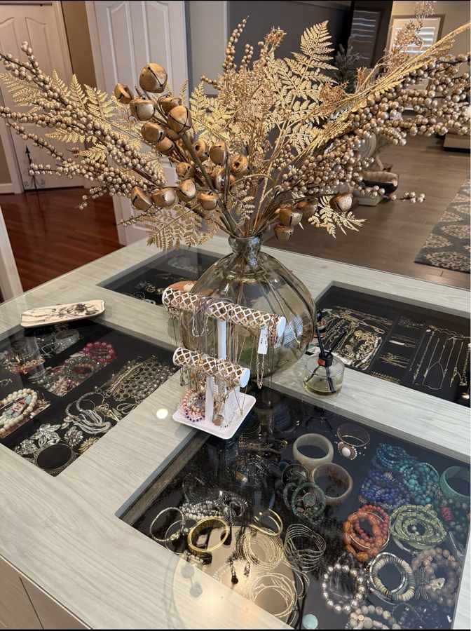Closet Factory custom jewelry closet island